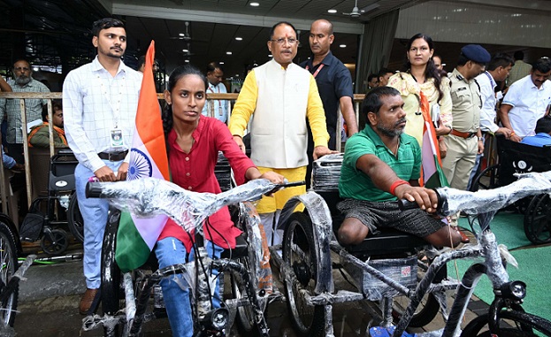 Battery-Operated Tricycles to Differently-Abled person