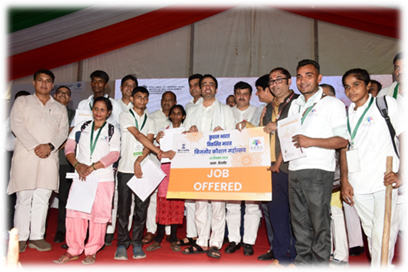 job offer letters at Bijnor Kaushal Mahotsav