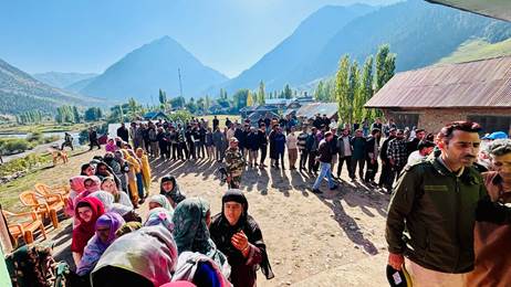 Polling in J&K assembly